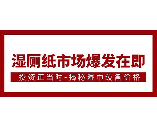 濕廁紙市場(chǎng)爆發(fā)在即，投資正當(dāng)時(shí)-揭秘濕巾設(shè)備價(jià)格